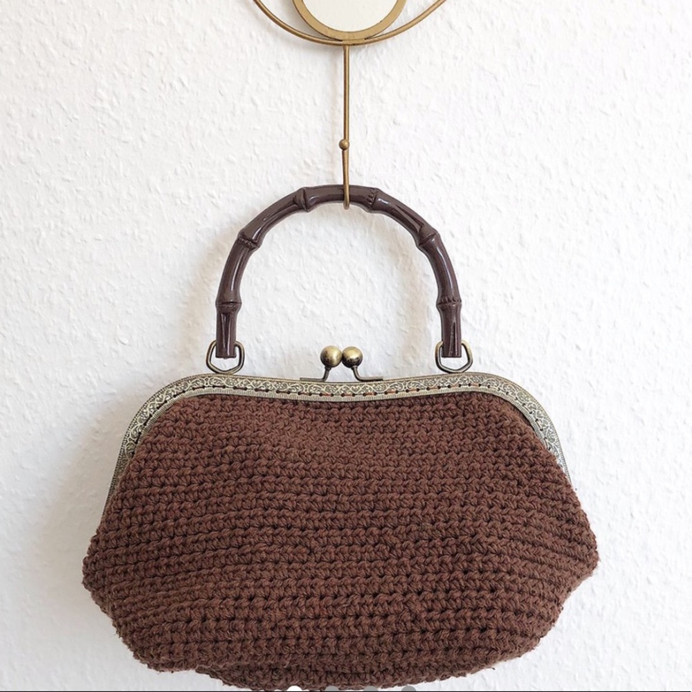 Vintage Knit Bag